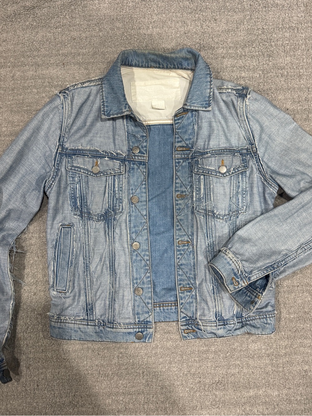 Maison Martin Margiela Inside out Denim Jacket